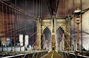 Brooklyn Bridge and Twin Towers, by Joe Constantino