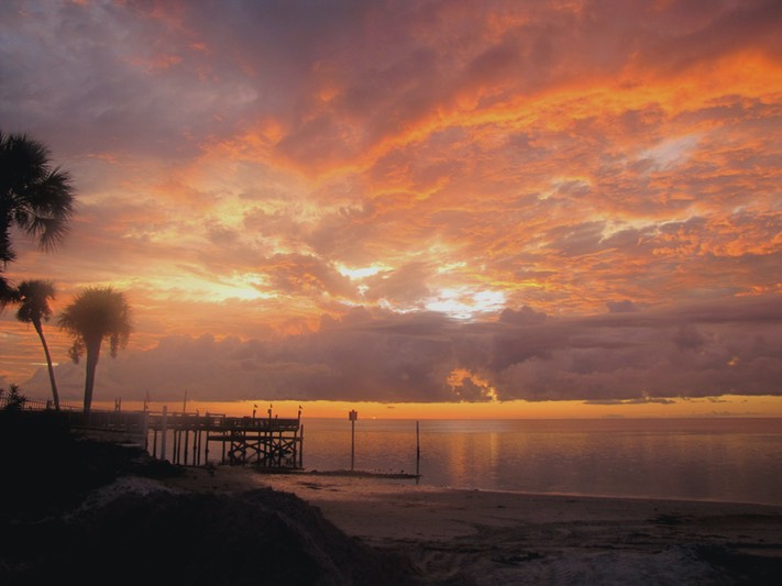 Beach Sunset, by Joan Bold