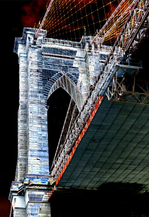 A 5 Brooklyn Bridge Stanchion copy, by Joe Constantino