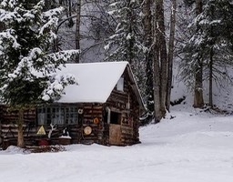Cabin In The Snow