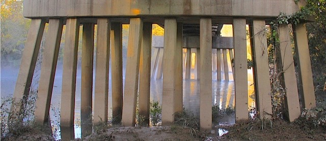 Dawn At The Bridge, by Rod VanHorenweder