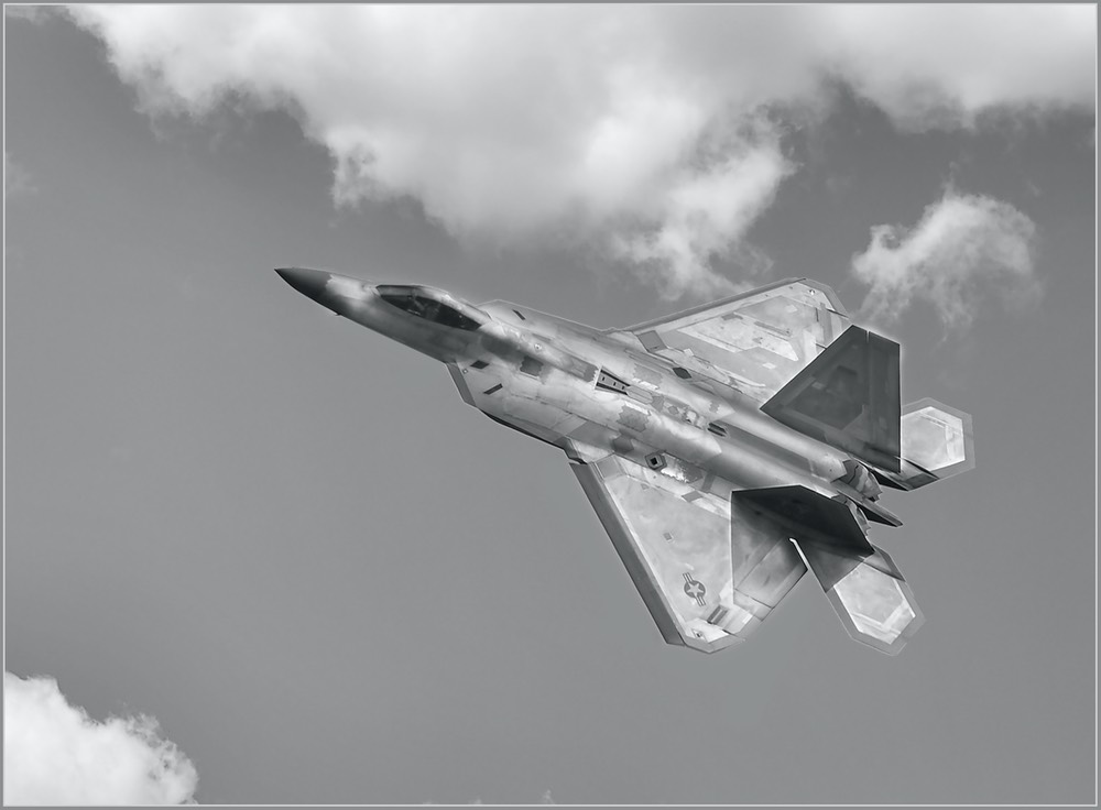 F-22 Raptor, by Jim Hagen