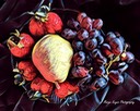 Fruit Plate, by Marge Keyes