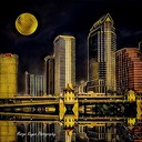 Tampa Skyline, by Marge Keyes