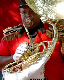 Tuba Player, by Georgia Robinson