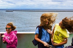 Windy ferry ride, by Scott Rolseth