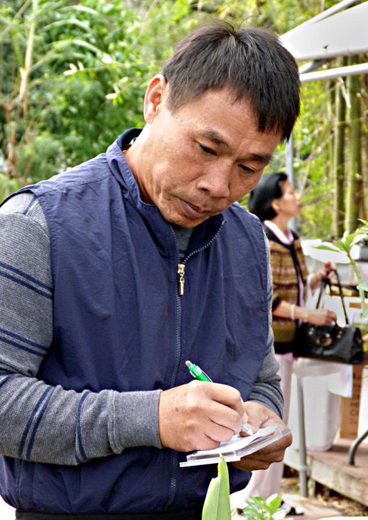 Vendor Taking Inventory